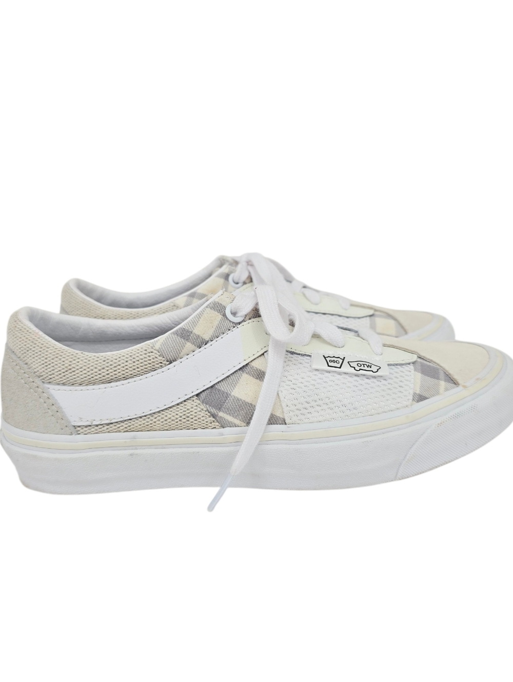 VANS Ultracush Women's Lace Up Sneakers Shoes White 8.5